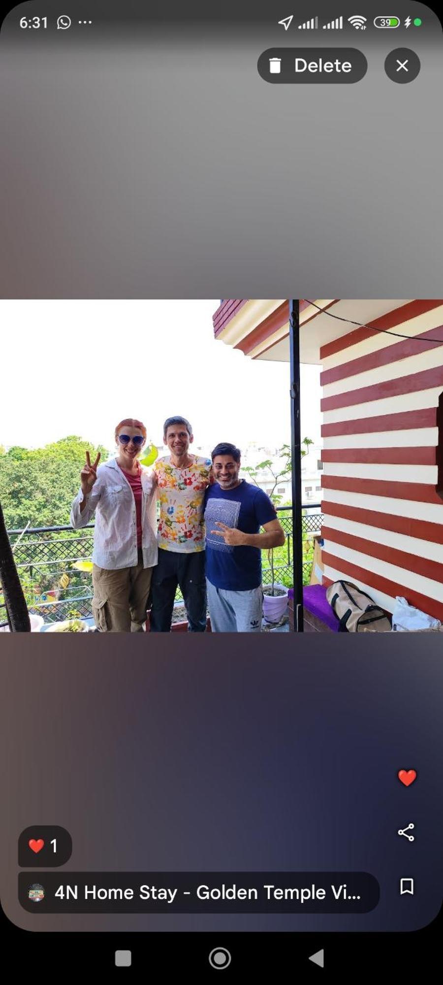4N Homestay- Golden Temple View 阿姆利则 外观 照片